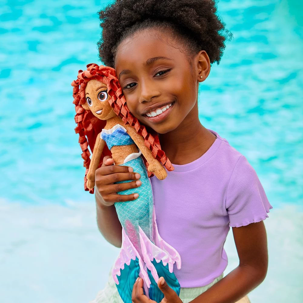 Disney Ariel Plush Doll – The Little Mermaid – Live Action Film – 18'' 2 Disney Ariel Plush Doll – The Little Mermaid – Live Action Film – 18'' - Image 2