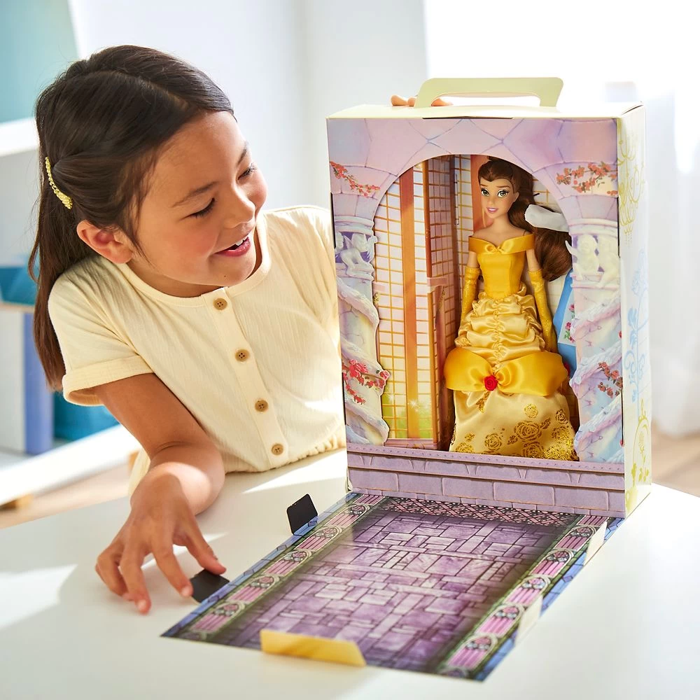 Belle Disney Story Doll – Beauty And The Beast – 11 1/2'' 6 Belle Disney Story Doll – Beauty And The Beast – 11 1/2'' - Image 6