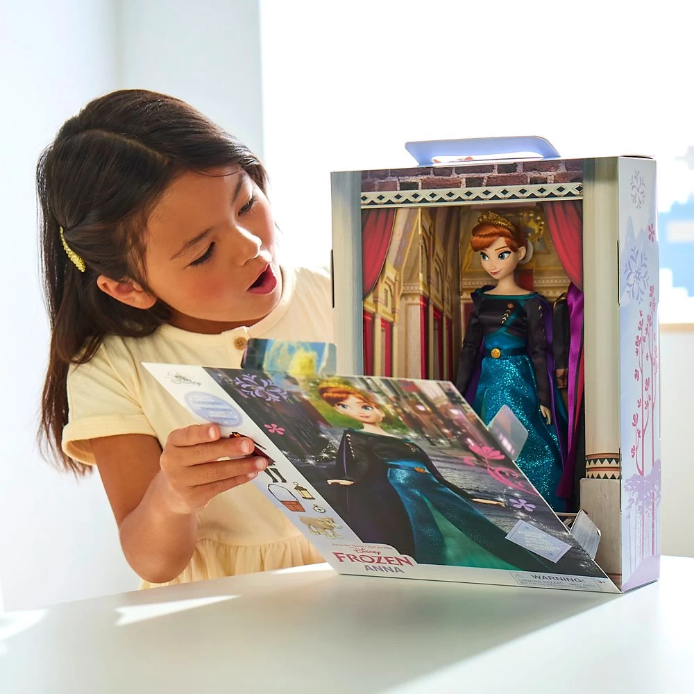 Anna Disney Story Doll – Frozen – 11 1/2'' 5 Anna Disney Story Doll – Frozen – 11 1/2'' - Image 5