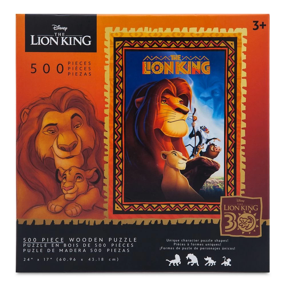 Disney The Lion King 30th Anniversary Wooden Jigsaw Puzzle 2 Disney The Lion King 30th Anniversary Wooden Jigsaw Puzzle - Image 2