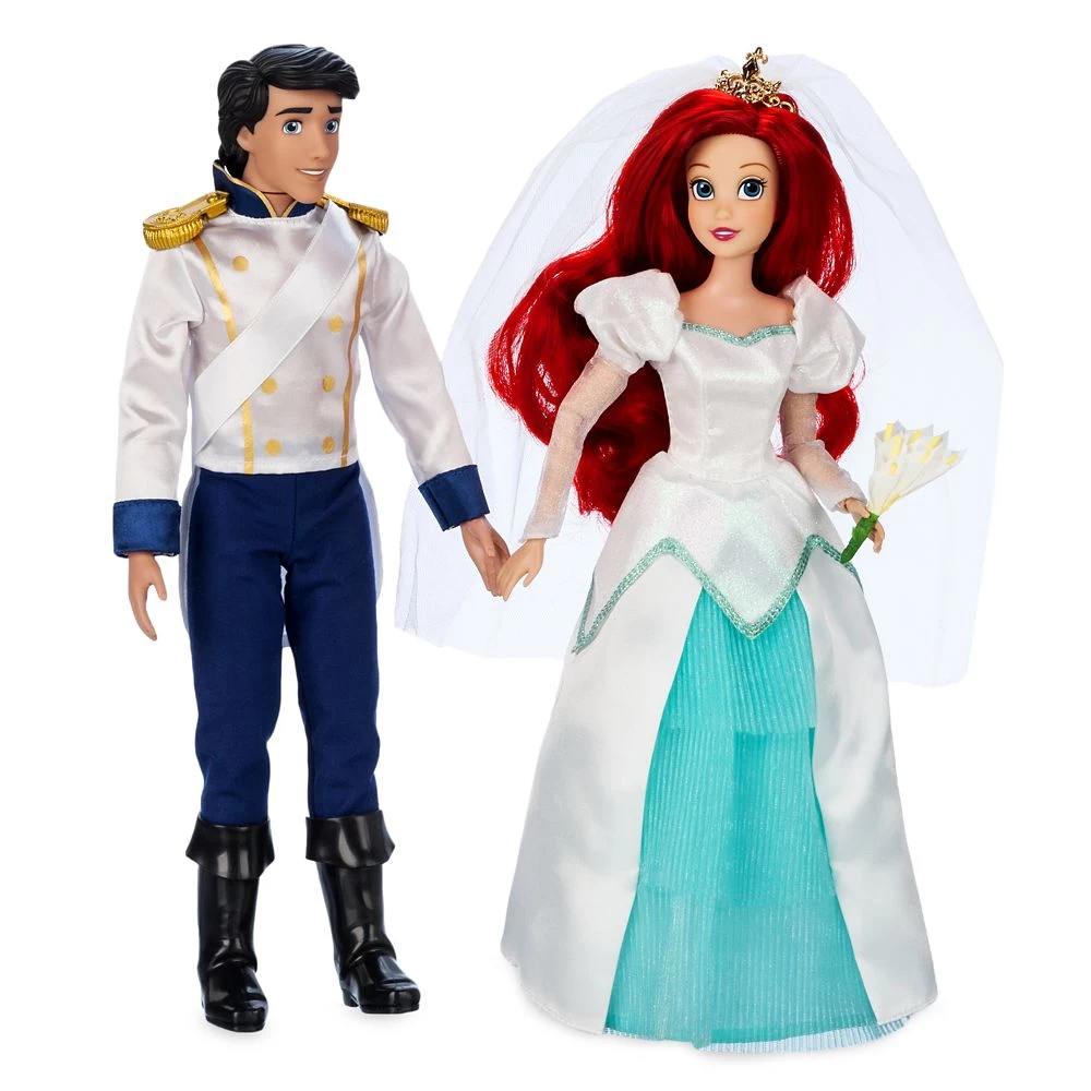 Disney Ariel And Eric Wedding Doll Set – The Little Mermaid 1 Disney Ariel And Eric Wedding Doll Set – The Little Mermaid
