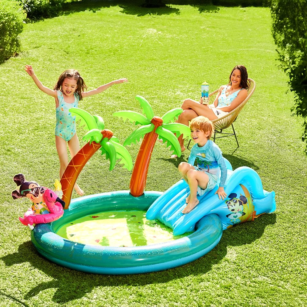 Disney Mickey And Minnie Mouse Inflatable Splash Pad 2 Disney Mickey And Minnie Mouse Inflatable Splash Pad - Image 2