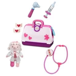 Disney Doc McStuffins Toy Hospital Doctor's Bag With Lambie Plush Play Set
