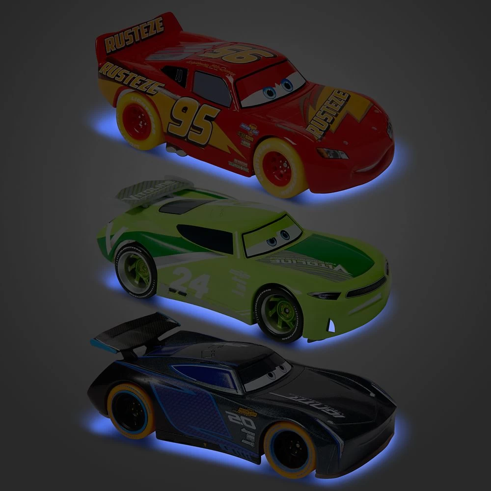 Disney Cars Light-Up Pullback Die Cast Set 2 Disney Cars Light-Up Pullback Die Cast Set - Image 2