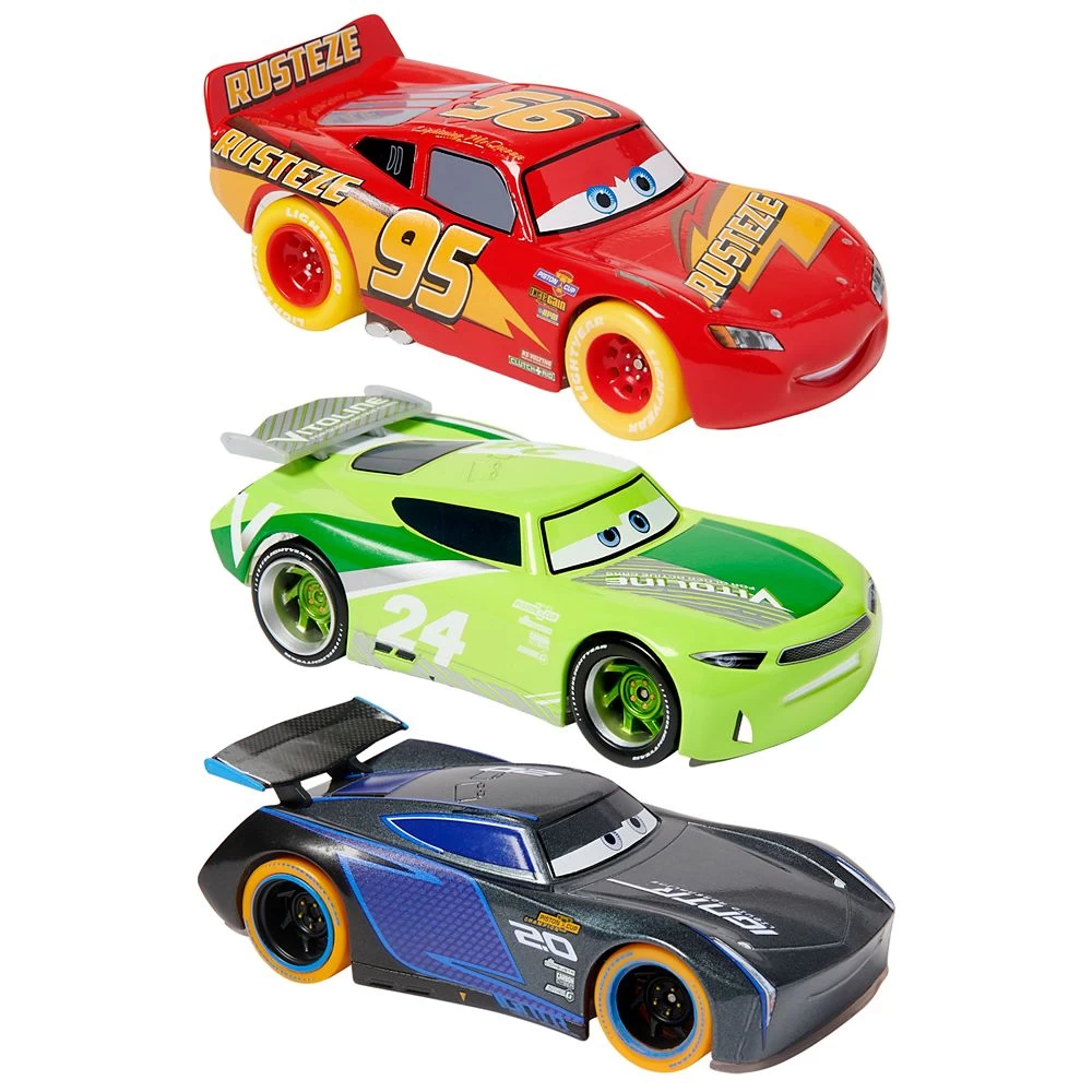 Disney Cars Light-Up Pullback Die Cast Set 1 Disney Cars Light-Up Pullback Die Cast Set