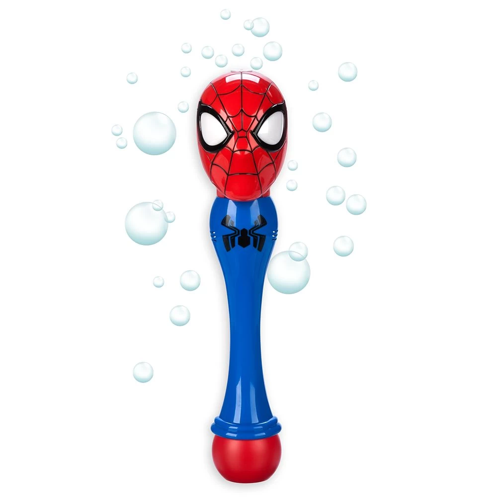 Disney Spider-Man Light-Up Talking Bubble Wand 1 Disney Spider-Man Light-Up Talking Bubble Wand
