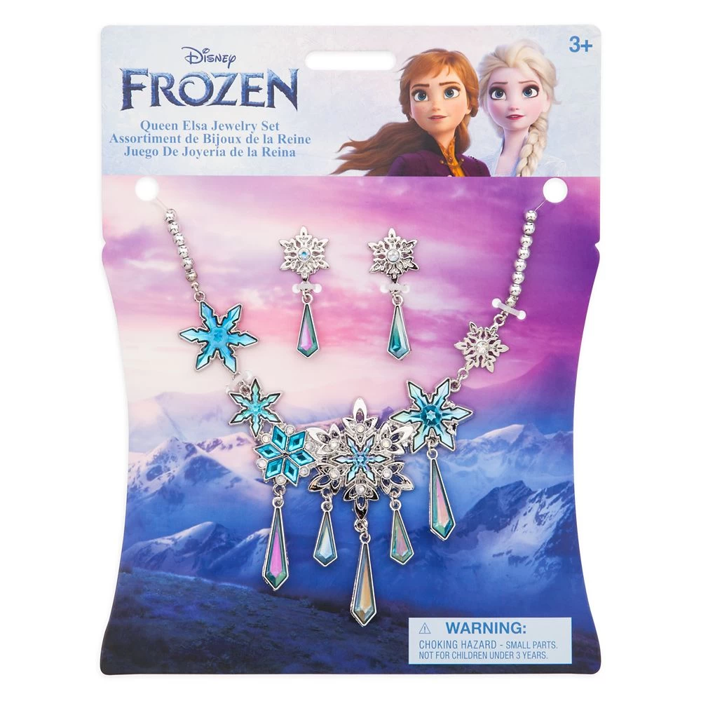 Disney Elsa Costume Jewelry Set – Frozen 2 Disney Elsa Costume Jewelry Set – Frozen - Image 2