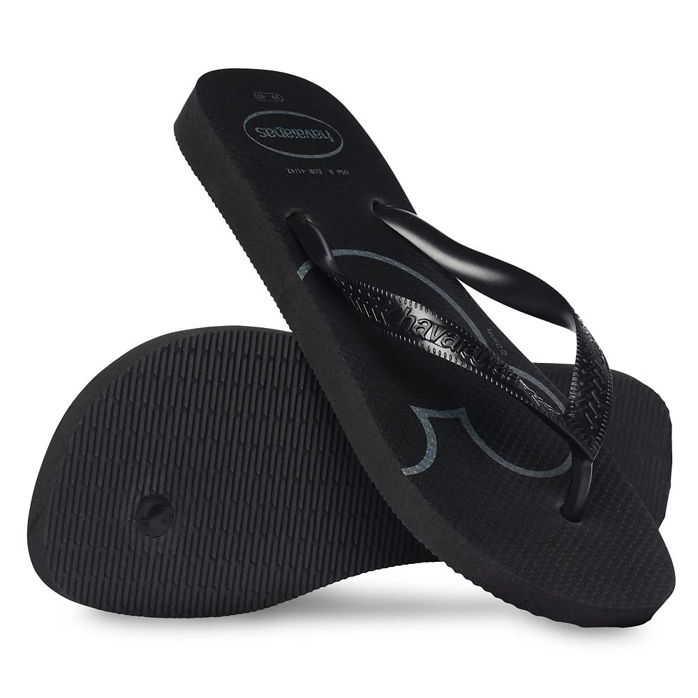 Mickey Mouse Icon Flip Flops For Adults By Havaianas – Disneyland 4 Mickey Mouse Icon Flip Flops For Adults By Havaianas – Disneyland - Image 4