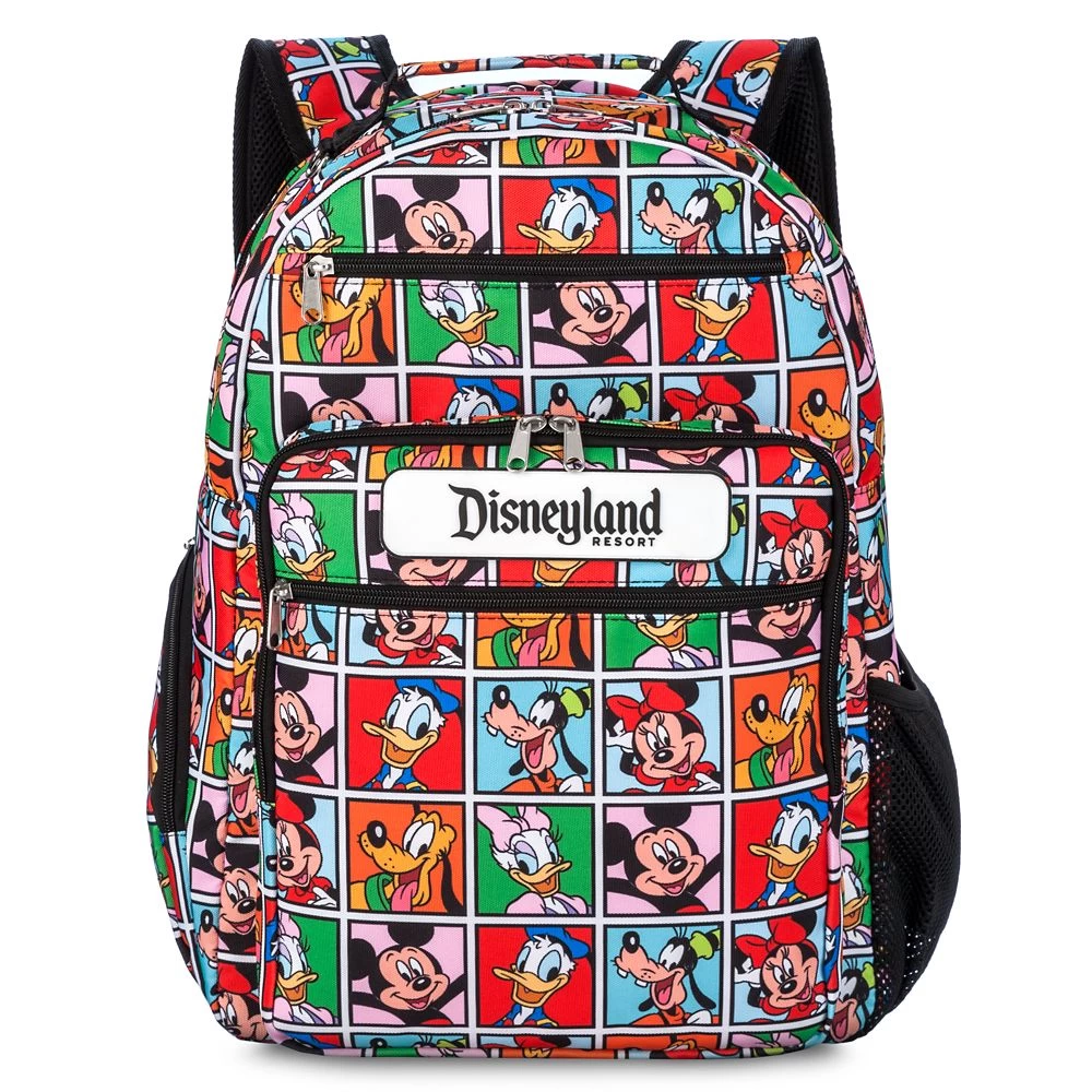 Mickey Mouse And Friends Travel Backpack – Disneyland 1 Mickey Mouse And Friends Travel Backpack – Disneyland