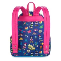 Mickey Mouse And Friends Loungefly Mini Backpack – Disneyland 2024 -Fashion Clothing Store 4203105710012 2