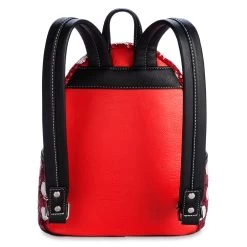 Disney Minnie Mouse Sequin Polka Dot Loungefly Mini Backpack -Fashion Clothing Store 4203105710102 2