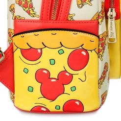 Mickey Mouse Pizza Loungefly Mini Backpack – Disney Eats -Fashion Clothing Store 4203105710115 3