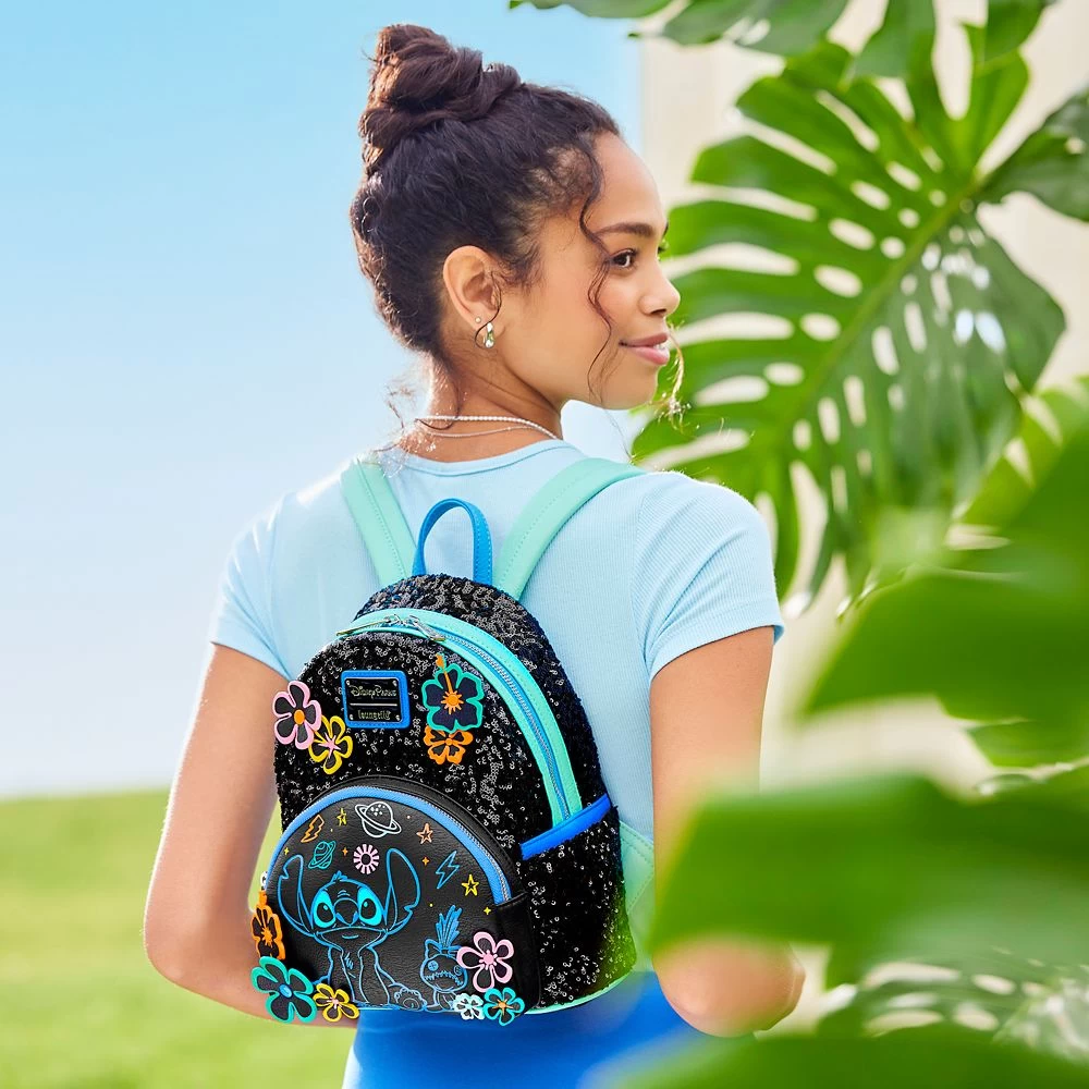 Disney Stitch 626 Day Loungefly Mini Backpack – Lilo & Stitch 5 Disney Stitch 626 Day Loungefly Mini Backpack – Lilo & Stitch - Image 5