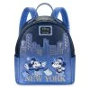 Disney Mickey Mouse And Minnie Mouse New York Loungefly Mini Backpack