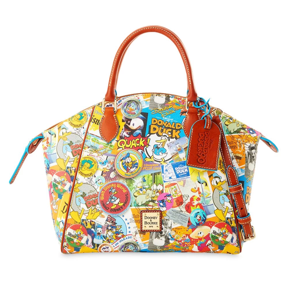 Disney Donald Duck Dooney & Bourke Satchel Bag – 90th Anniversary 1 Disney Donald Duck Dooney & Bourke Satchel Bag – 90th Anniversary
