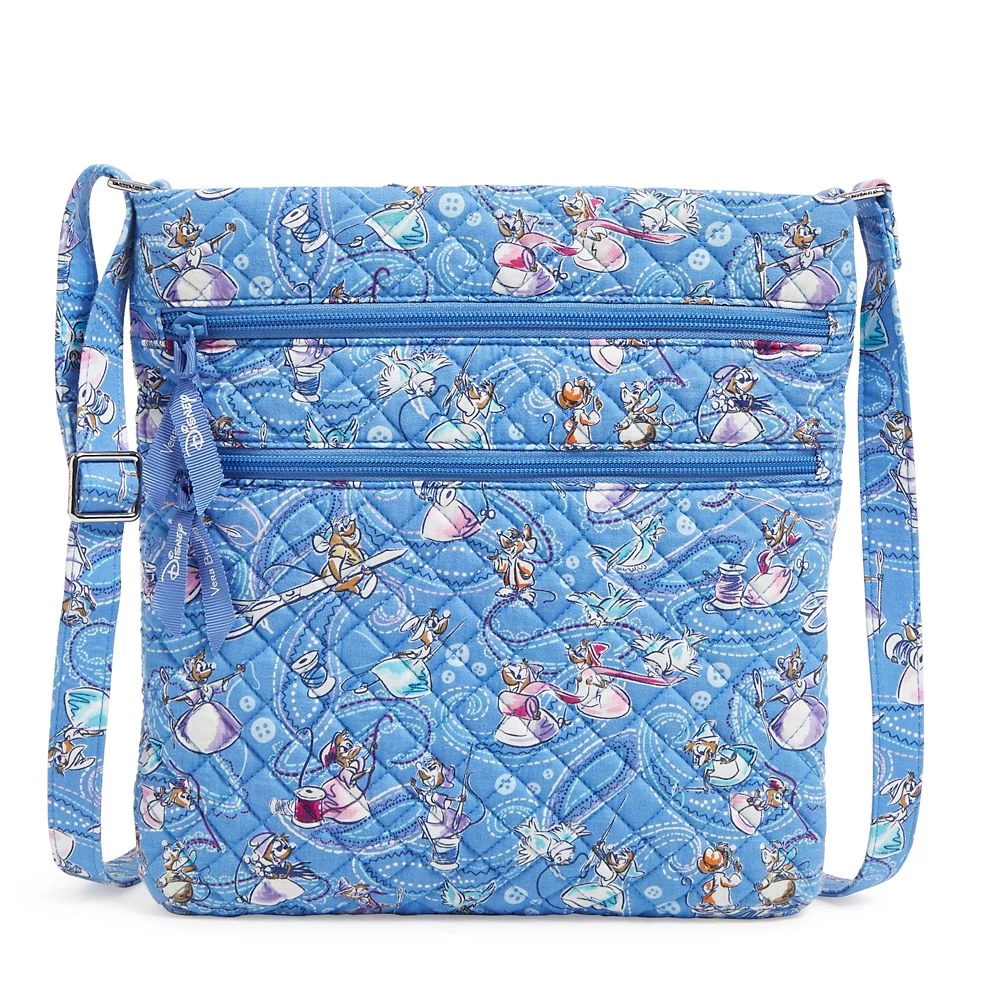 Disney Cinderella Triple Zip Hipster Crossbody Bag By Vera Bradley 1 Disney Cinderella Triple Zip Hipster Crossbody Bag By Vera Bradley
