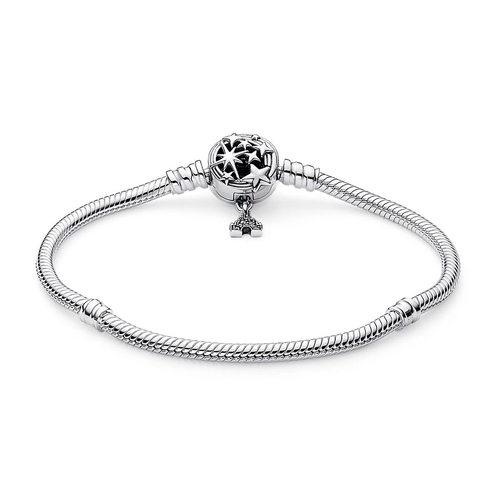 Fantasyland Castle Shooting Star Snake Chain Bracelet By Pandora – Disney Parks 3 Fantasyland Castle Shooting Star Snake Chain Bracelet By Pandora – Disney Parks - Image 3