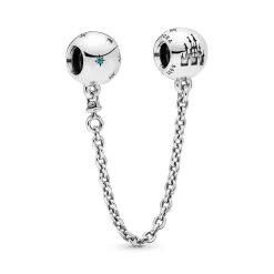 Fantasyland Castle Safety Chain Charm By Pandora – Disney Parks