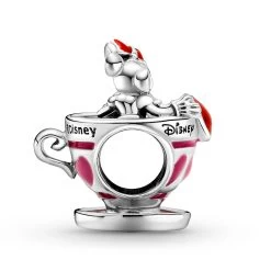 Mickey Mouse And Minnie Mouse Teacup Charm By Pandora – Mad Tea Party – Disney Parks -Fashion Clothing Store 4300107850220 2