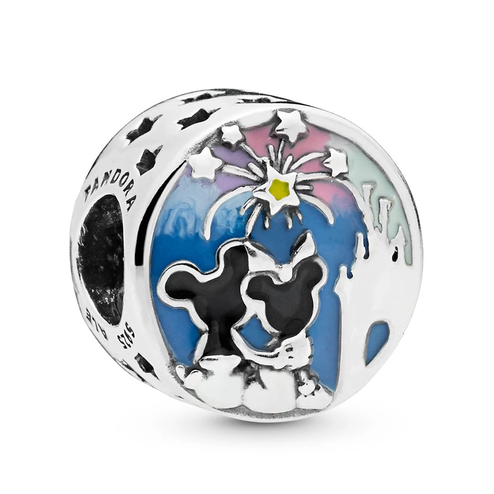 Mickey And Minnie Mouse Fireworks Charm By Pandora – Disney Parks 1 Mickey And Minnie Mouse Fireworks Charm By Pandora – Disney Parks