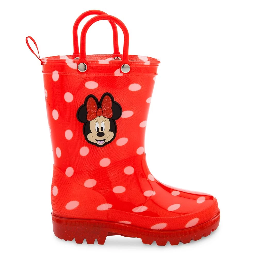 Disney Minnie Mouse Rain Boots For Kids 3 Disney Minnie Mouse Rain Boots For Kids - Image 3