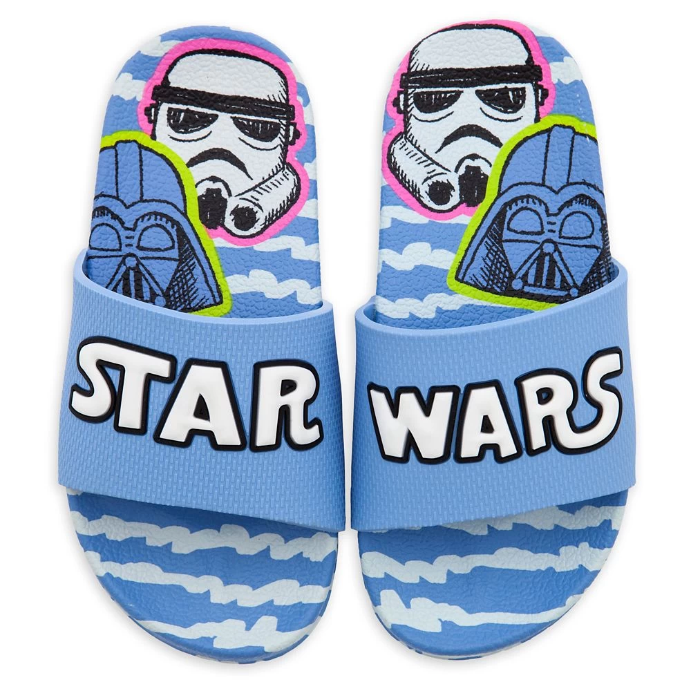 Disney Star Wars Swim Slides For Kids 1 Disney Star Wars Swim Slides For Kids