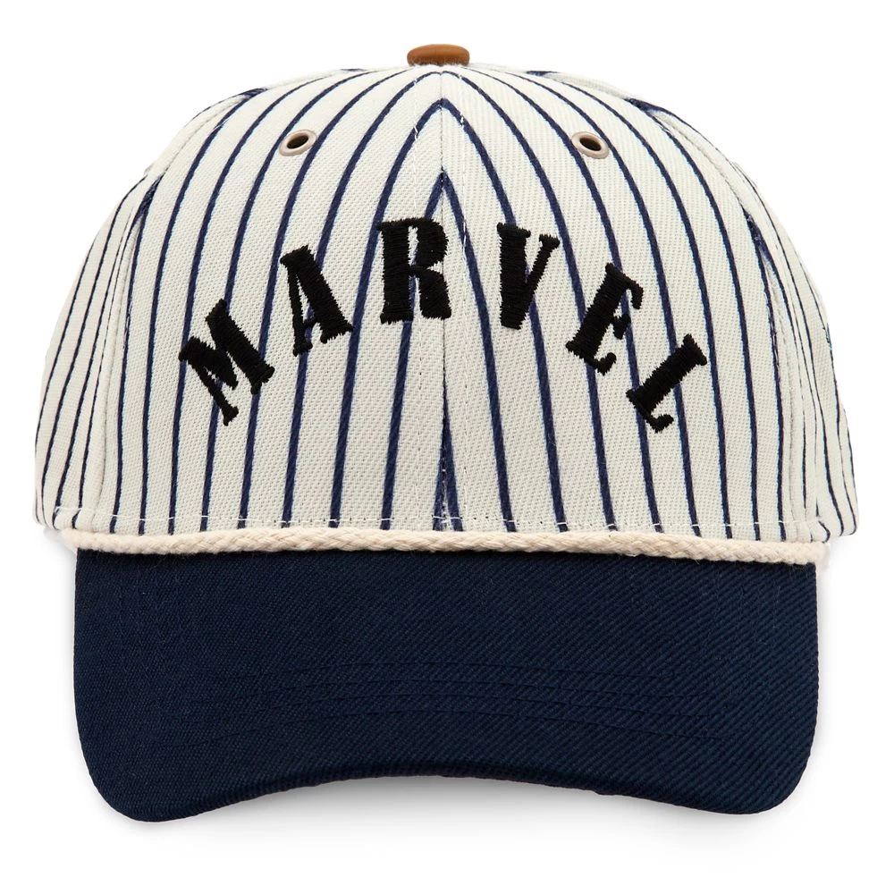 Disney Marvel Striped Baseball Cap For Adults 1 Disney Marvel Striped Baseball Cap For Adults