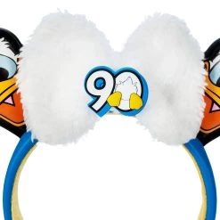 Disney Donald Duck 90th Anniversary Ear Headband For Adults 5 Disney Donald Duck 90th Anniversary Ear Headband For Adults -Fashion Clothing Store 4501055210111 2