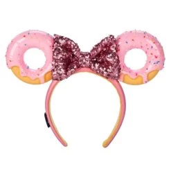 Minnie Mouse Donut Ear Headband For Adults – Disney Eats
