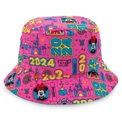 Disneyland 2024 Reversible Bucket Hat For Adults -Fashion Clothing Store 4502047660018 2