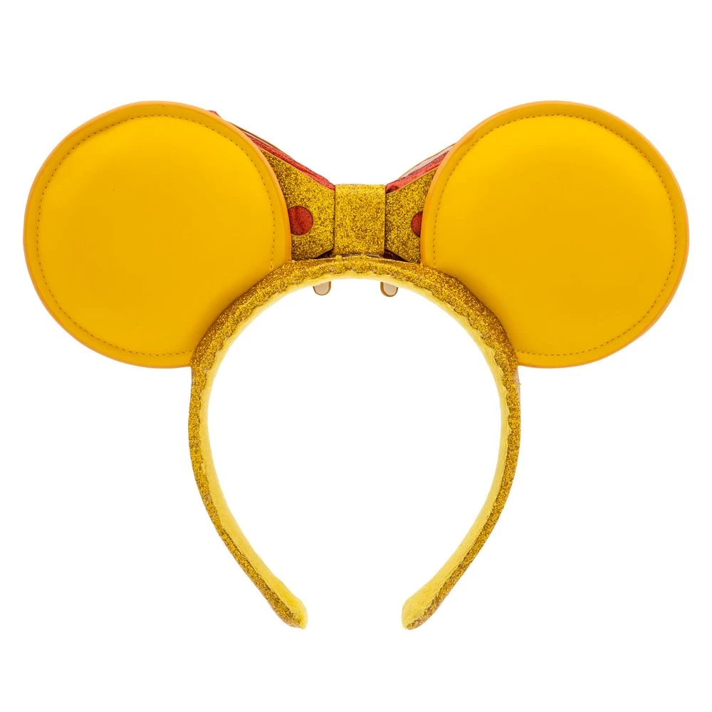 Minnie Mouse Pizza Ear Headband For Adults – Disney Eats 4 Minnie Mouse Pizza Ear Headband For Adults – Disney Eats - Image 4