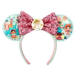 Disney It's A Small World Ear Headband With Sequined Bow For Adults