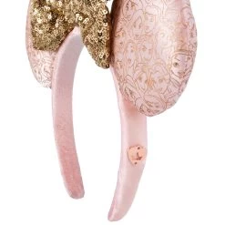 Minnie Mouse Disney Princess Ear Headband With Sequined Bow For Adults -Fashion Clothing Store 4503059556013 2
