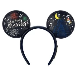 Disney The Three Caballeros Glow-in-the-Dark Loungefly Ear Headband With Removable Bow For Adults – EPCOT 14 Disney The Three Caballeros Glow-in-the-Dark Loungefly Ear Headband With Removable Bow For Adults – EPCOT -Fashion Clothing Store 4503105710117 5