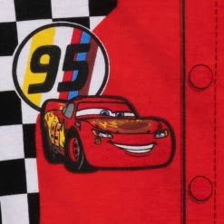 Disney Lightning McQueen Racing Suit Costume PJ PALS For Kids – Cars 7 Disney Lightning McQueen Racing Suit Costume PJ PALS For Kids – Cars -Fashion Clothing Store 4903057392220 2
