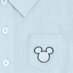 Disney Mickey Mouse Icon Woven Shirt And Pants Set For Baby -Fashion Clothing Store 5000057390159 2