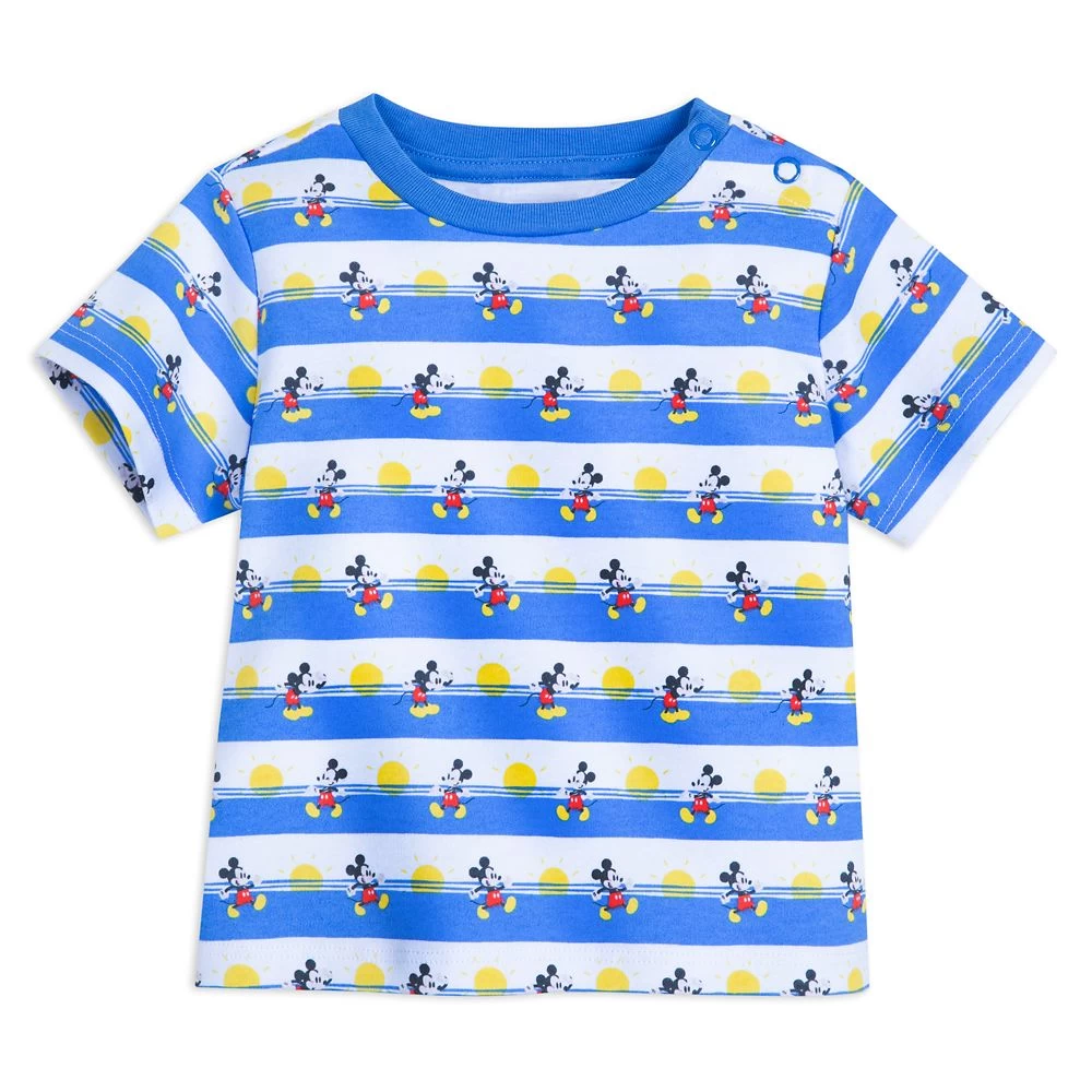 Disney Mickey Mouse Summer T-Shirt And Shorts Set For Baby 3 Disney Mickey Mouse Summer T-Shirt And Shorts Set For Baby - Image 3