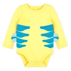Disney Flounder Costume Bodysuit For Baby – The Little Mermaid -Fashion Clothing Store 5000059584093 2
