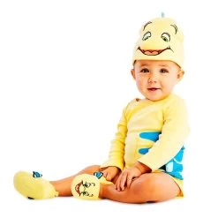 Disney Flounder Costume Bodysuit For Baby – The Little Mermaid