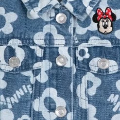 Disney Minnie Mouse Floral Denim Jacket For Baby -Fashion Clothing Store 5000106880149 4