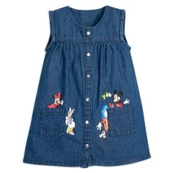 Disney Mickey Mouse And Friends Denim Dress For Baby