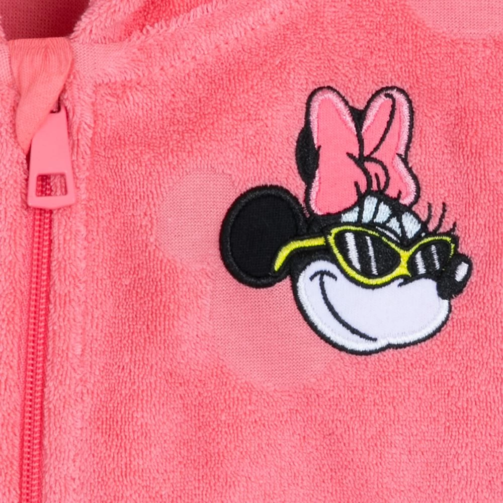Disney Mickey And Minnie Mouse Burnout Zip Hoodie For Girls 4 Disney Mickey And Minnie Mouse Burnout Zip Hoodie For Girls - Image 4