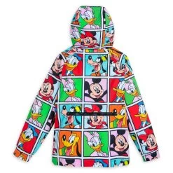 Disney Mickey Mouse And Friends Packable Hooded Rain Jacket For Kids -Fashion Clothing Store 5004057810220 2