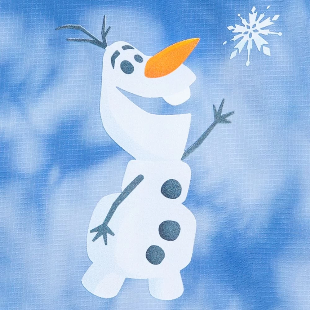 Disney Frozen Tie-Dye Hooded Rain Jacket For Girls 4 Disney Frozen Tie-Dye Hooded Rain Jacket For Girls - Image 4