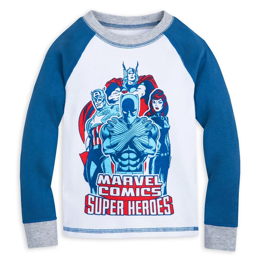 Disney Marvel Comics Super Heroes PJ PALS Set For Kids 2 Disney Marvel Comics Super Heroes PJ PALS Set For Kids - Image 2