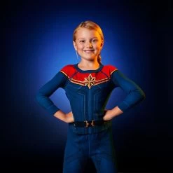 Disney Captain Marvel Costume PJ PALS For Kids -Fashion Clothing Store 5005057393226 6