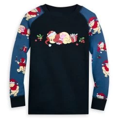 Disney Winnie The Pooh Holiday Family Matching Pajama Set For Kids By Munki Munki -Fashion Clothing Store 5005057970123 2