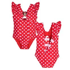 Disney Minnie Mouse Red Swim Collection For Girls -Fashion Clothing Store 5006059190190