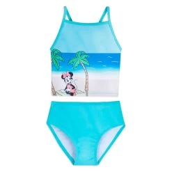 Disney Minnie Mouse Two-Piece Swimsuit For Girls