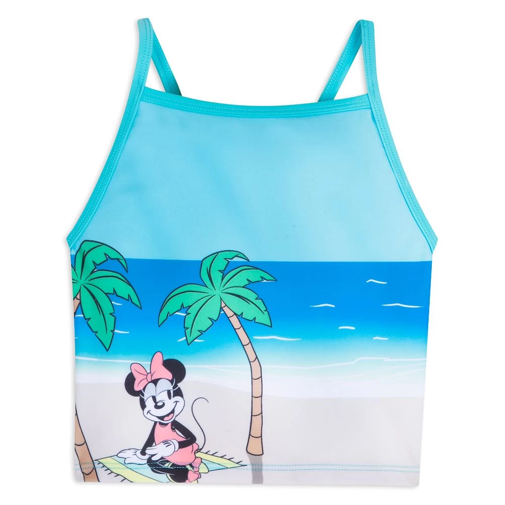 Disney Minnie Mouse Two-Piece Swimsuit For Girls 4 Disney Minnie Mouse Two-Piece Swimsuit For Girls - Image 4